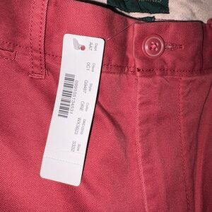J. Crew Men's khakis - reddish